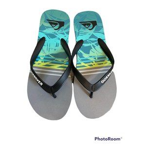 Brand new men’s Quiksilver sandals size 10 flip flops